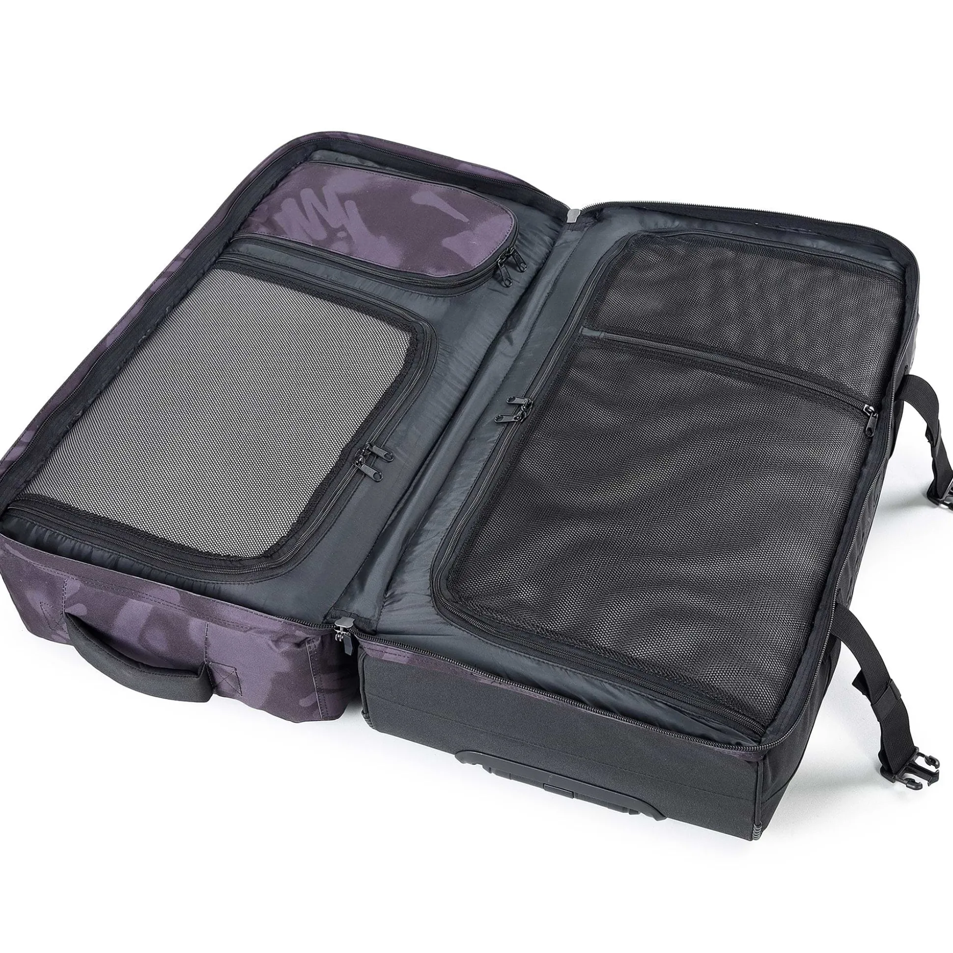 Surfanic Maxim 3.0 120L Roller Bag - Black Vandal