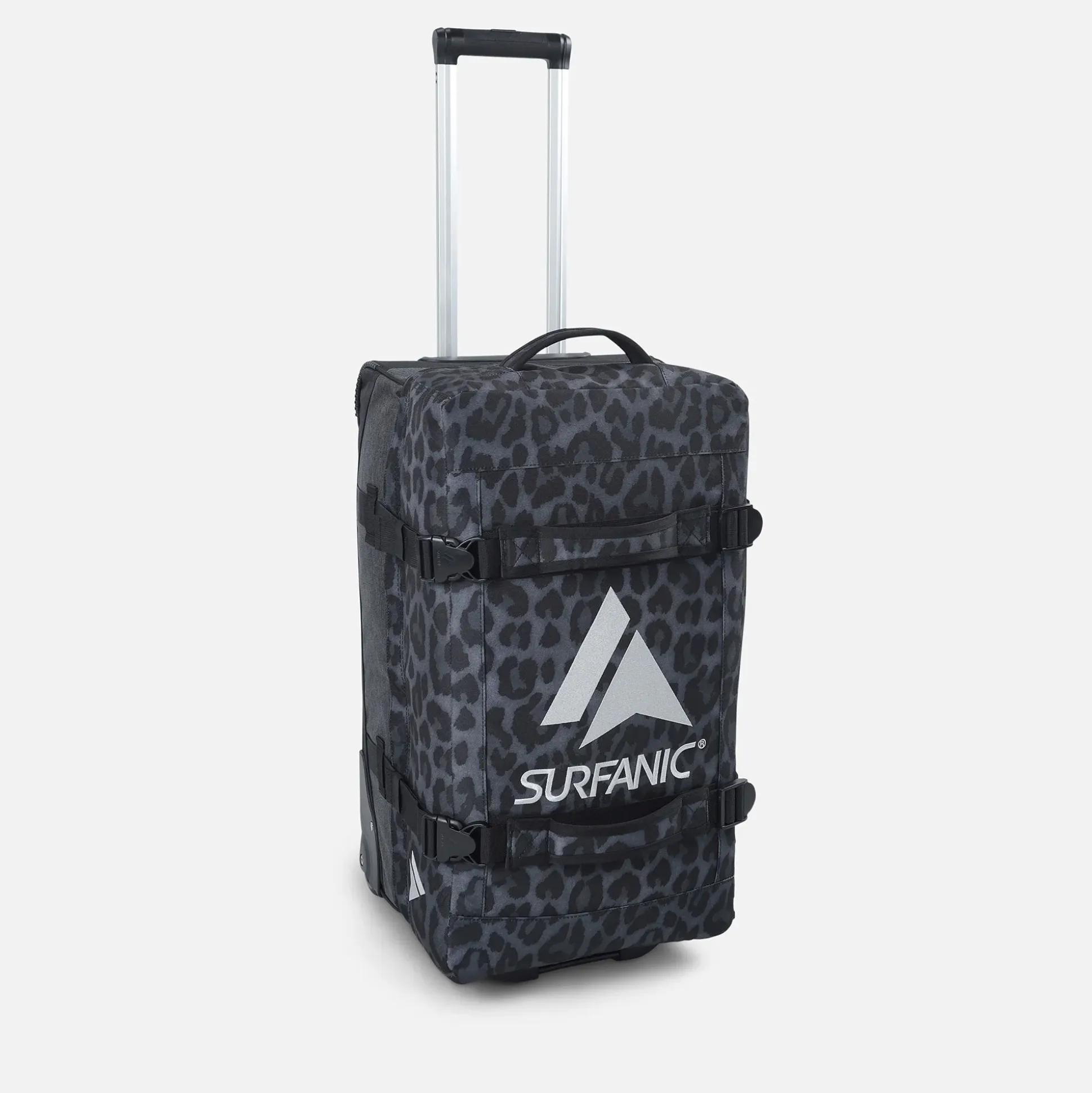 Surfanic Maxim 3.0 70L Roller Bag - Jet Black