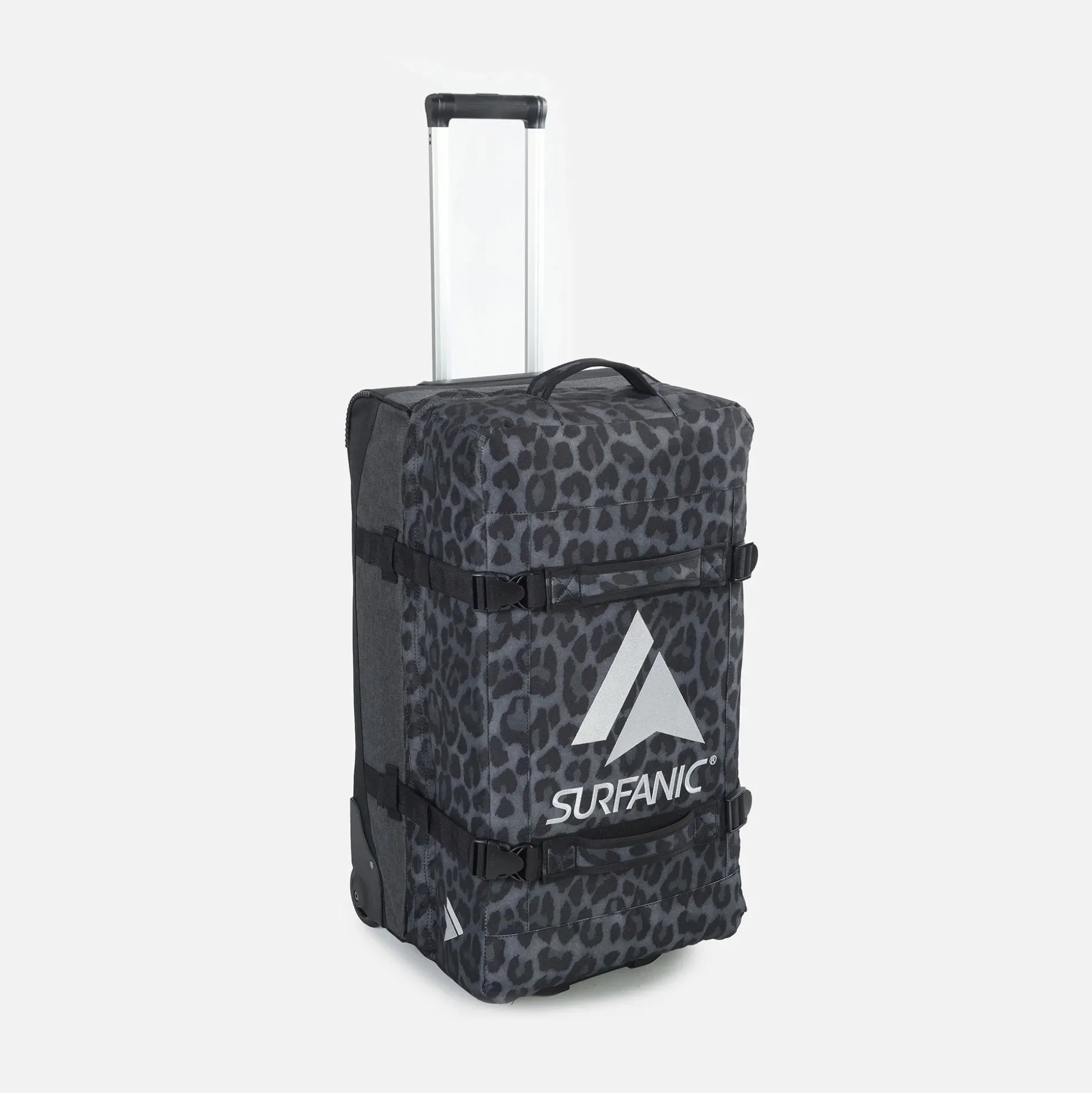 Surfanic Maxim 3.0 100L Roller Bag - Jet Black