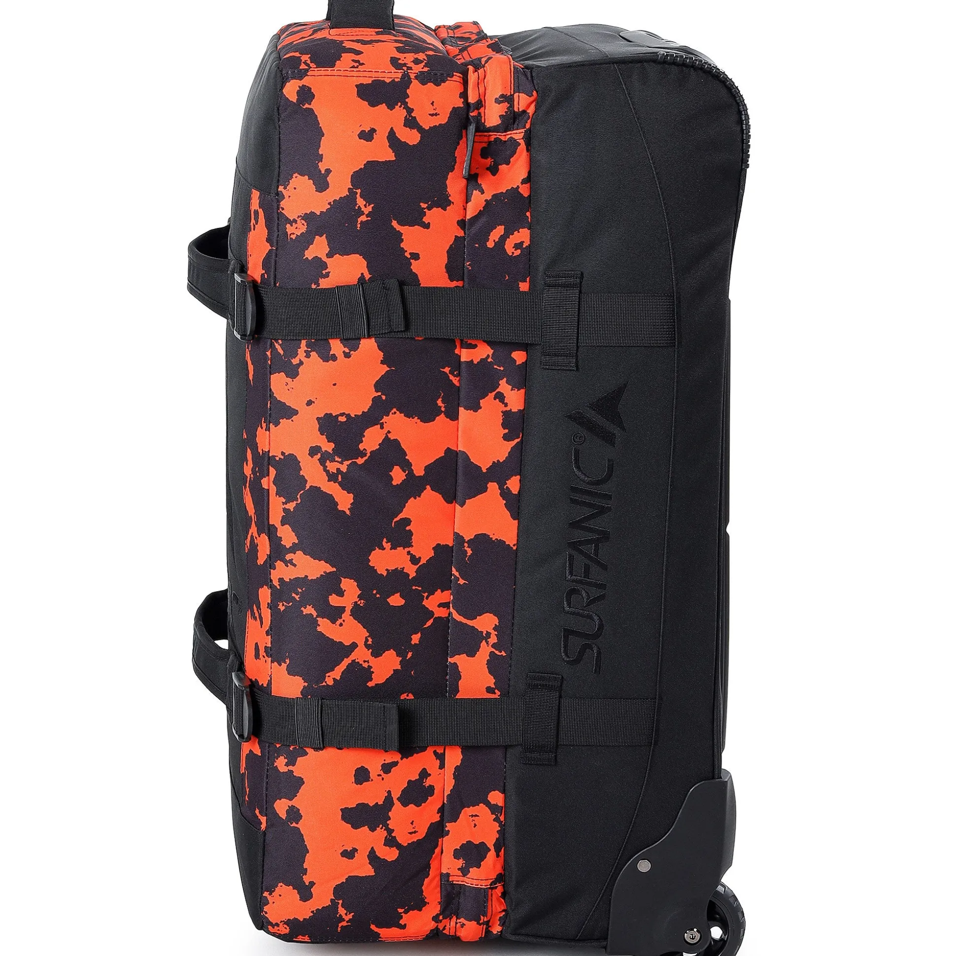 Surfanic Maxim 3.0 70L Roller Bag - Orange Map