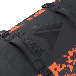 Surfanic Maxim 3.0 120L Roller Bag - Orange Map