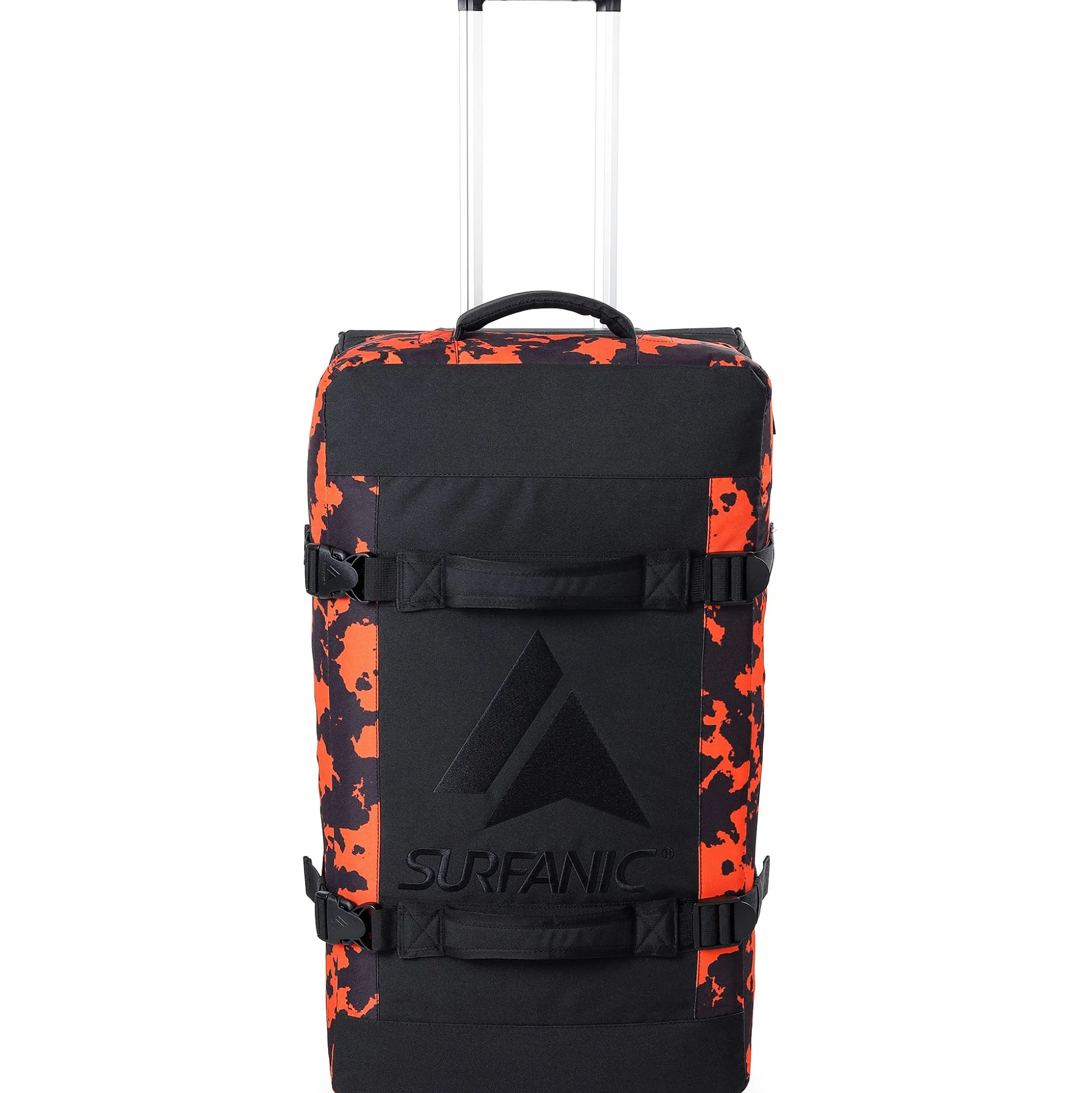 Surfanic Maxim 3.0 120L Roller Bag - Orange Map