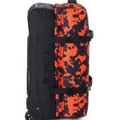 Surfanic Maxim 3.0 100L Roller Bag - Orange Map