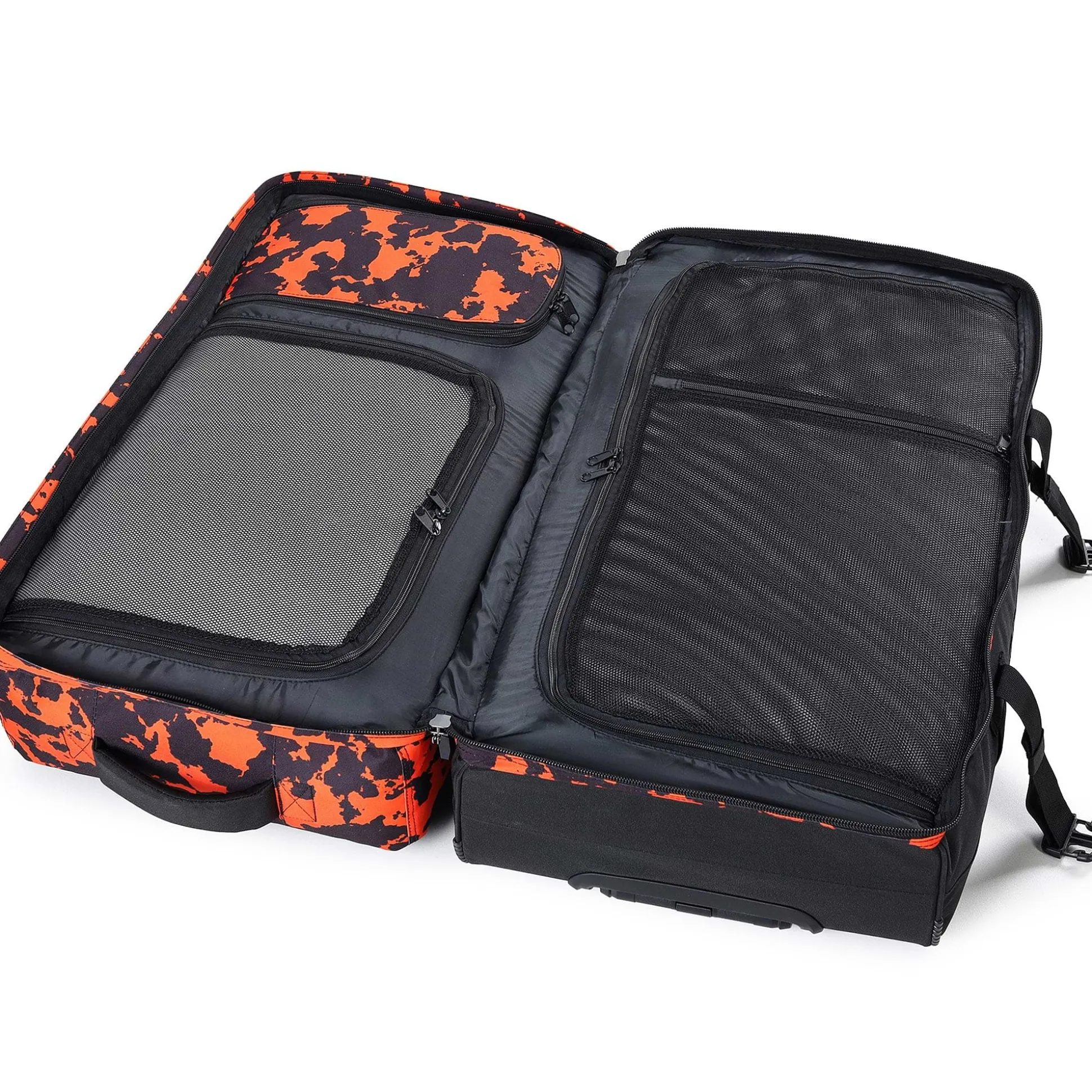 Surfanic Maxim 3.0 100L Roller Bag - Orange Map