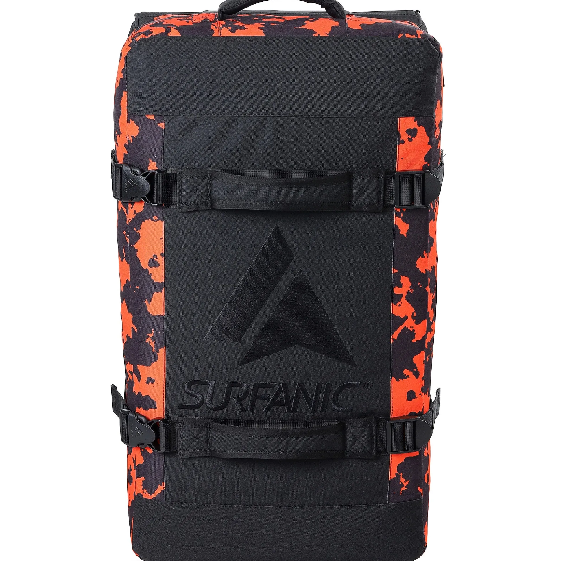 Surfanic Maxim 3.0 100L Roller Bag - Orange Map