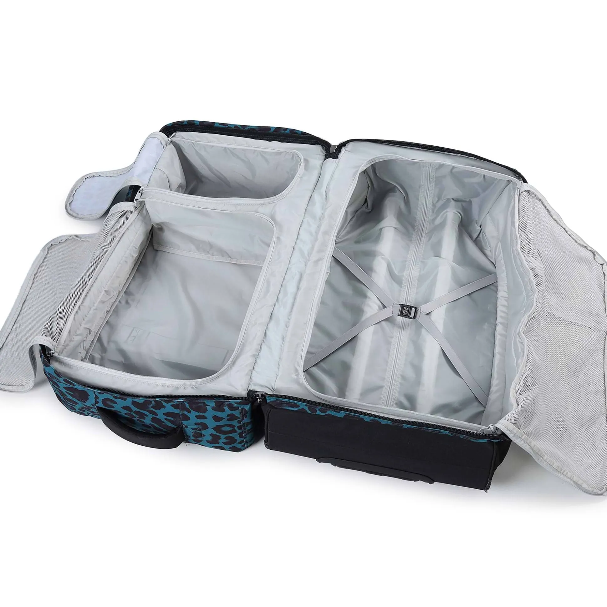 Surfanic Maxim 3.0 100L Roller Bag - Turquoise Jag