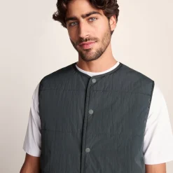 Sutterby Mens Shower Resistant Insulated Gilet - Deep Slate