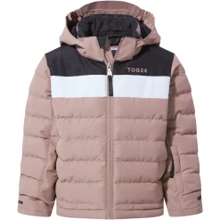 Swift Kids Ski Jacket - Faded Pink/Black