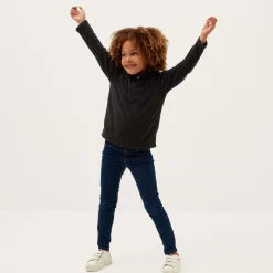 Toffolo Kids Zipneck Fleece - Black