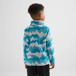 Toffolo Kids Zipneck Fleece - Mosaic Mountain Print