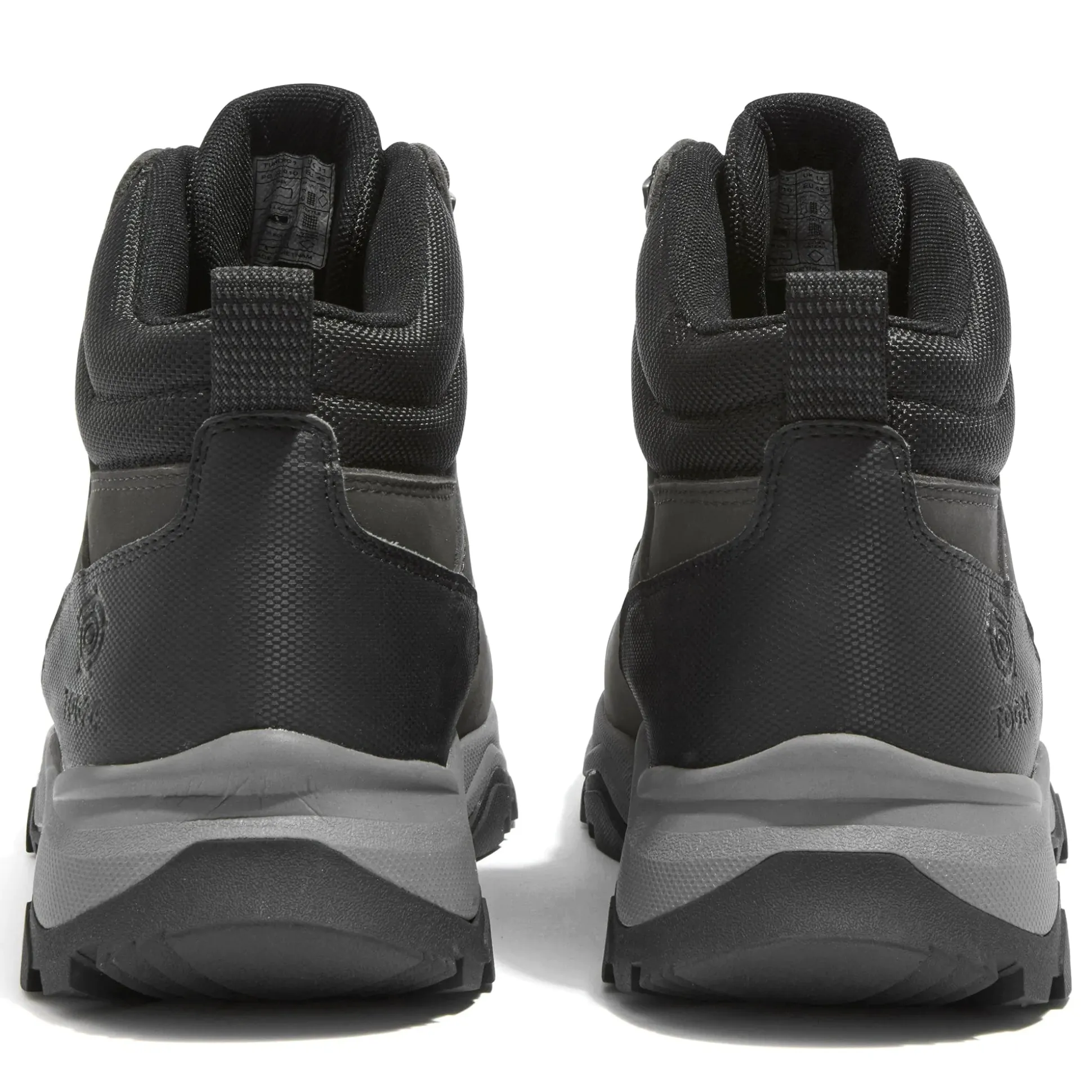 Tundra Mens Walking Boots - Charcoal Grey