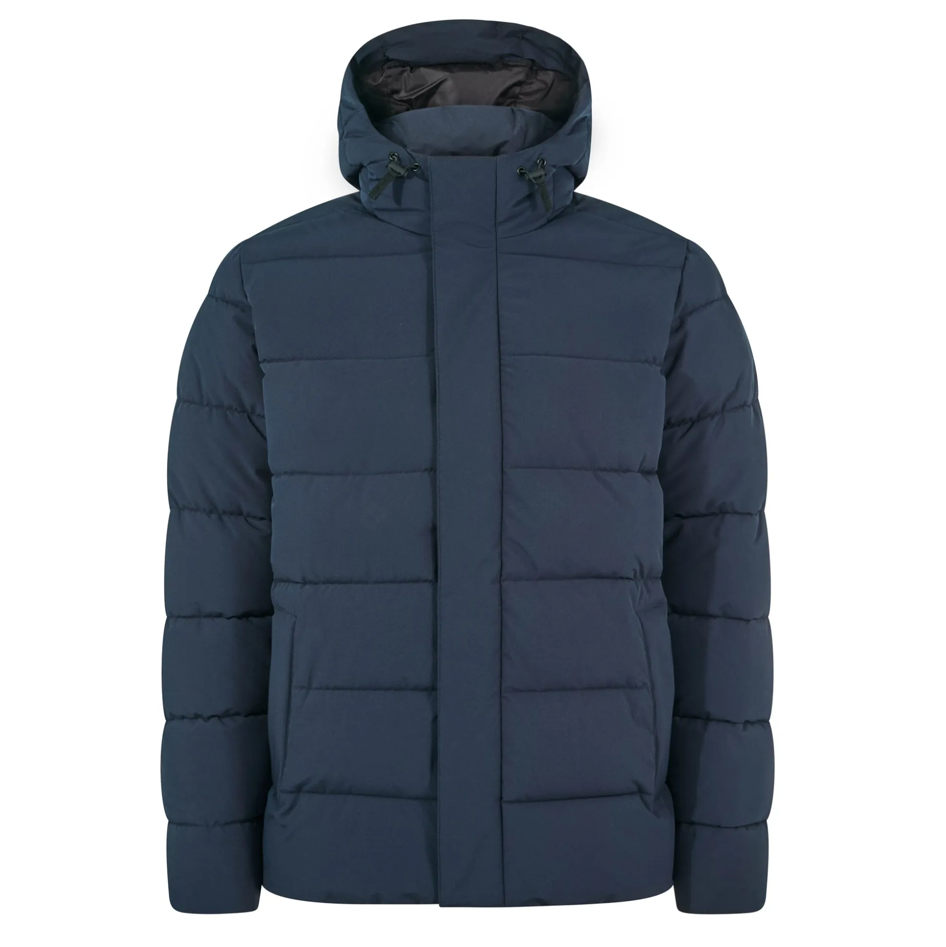 Tunnard Mens Short Shower Resistant Insulated Jacket - Dark Indigo