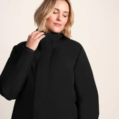 Uma Womens Waterproof Down Insulated Parka - Black