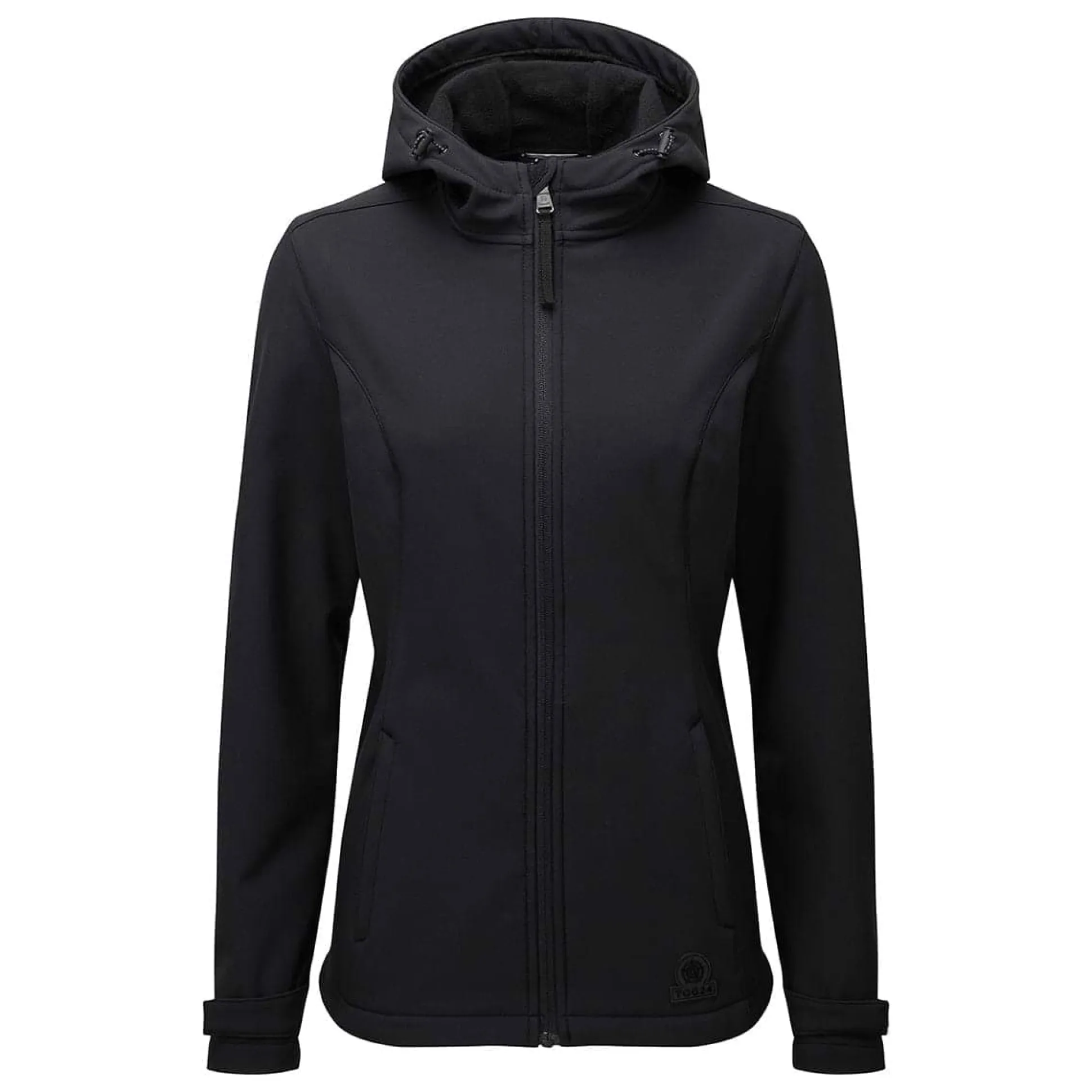 Valley Womens Softshell Hoody - Black