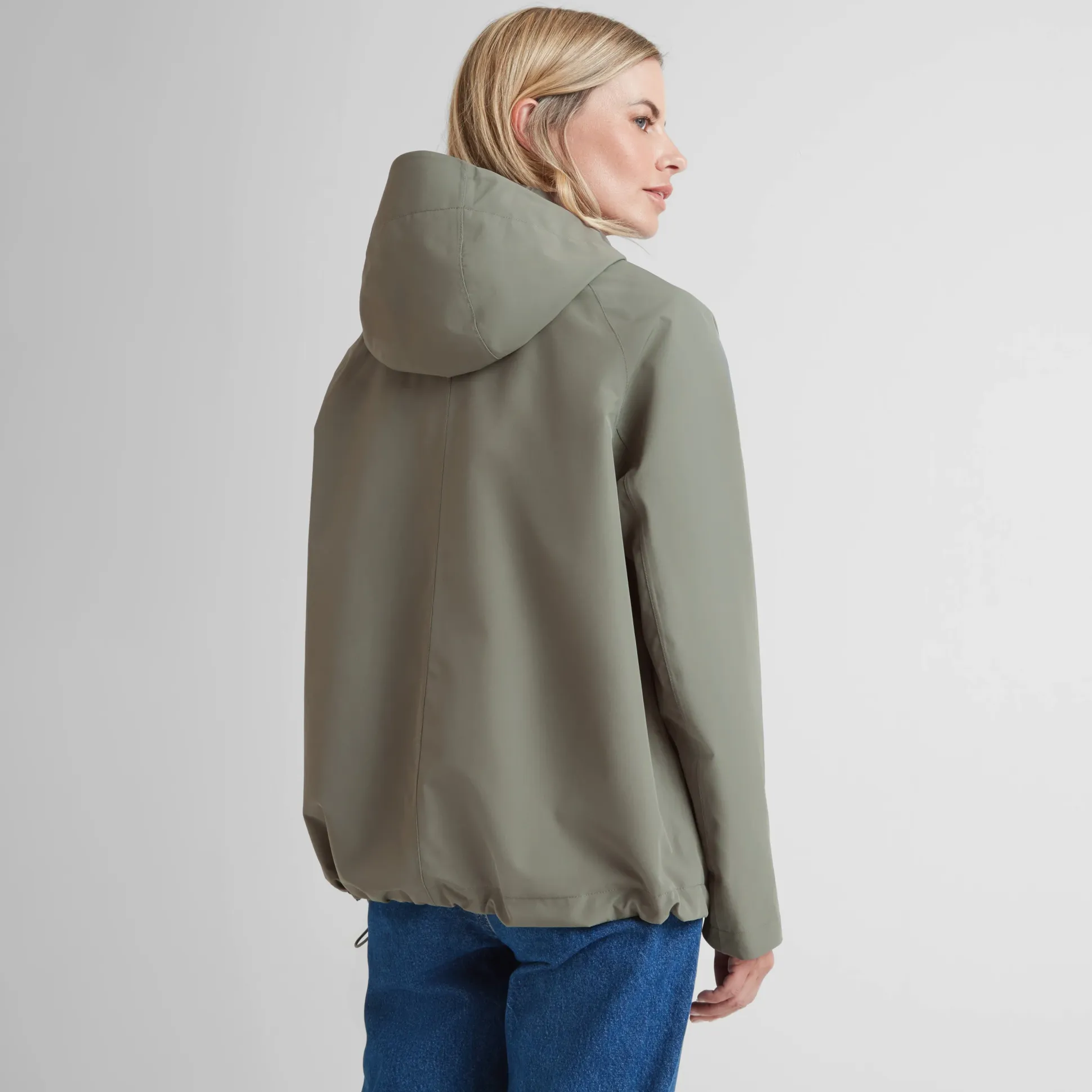 Vena Womens Waterproof Jacket - Pale Khaki