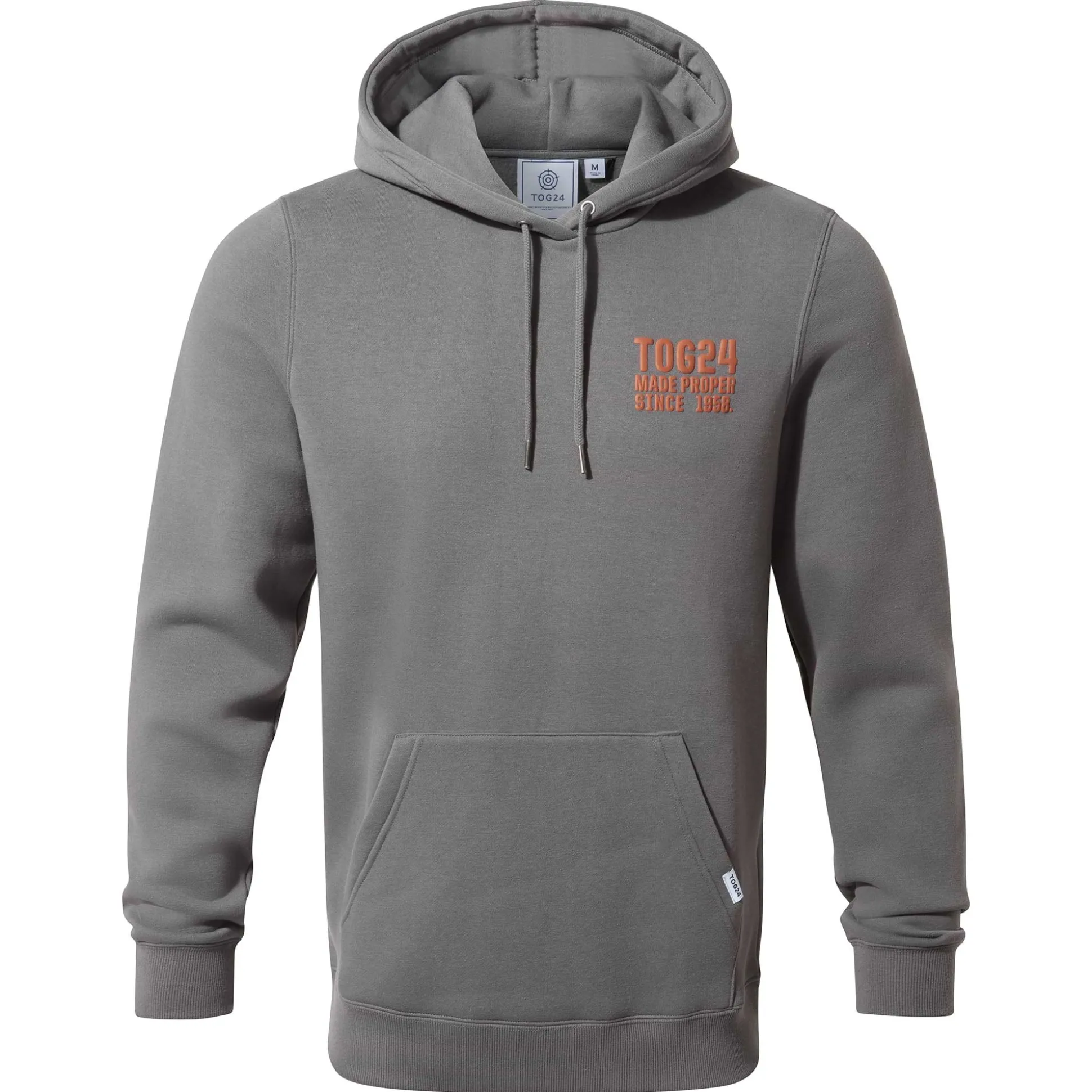 Whalley Mens Supersoft Hoody - Steel Grey