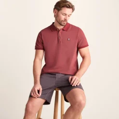 Whitley Mens 100% Cotton Polo Shirt - Redwood