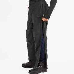 Wigton Mens Waterproof Trousers Short - Black