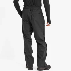Wigton Mens Waterproof Trousers Short - Black