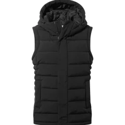 Wyness Womens Shower Resistant Insulated Jacket - Black