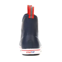 Xtratuf Ankle Deck Mens Boot - Navy/Red