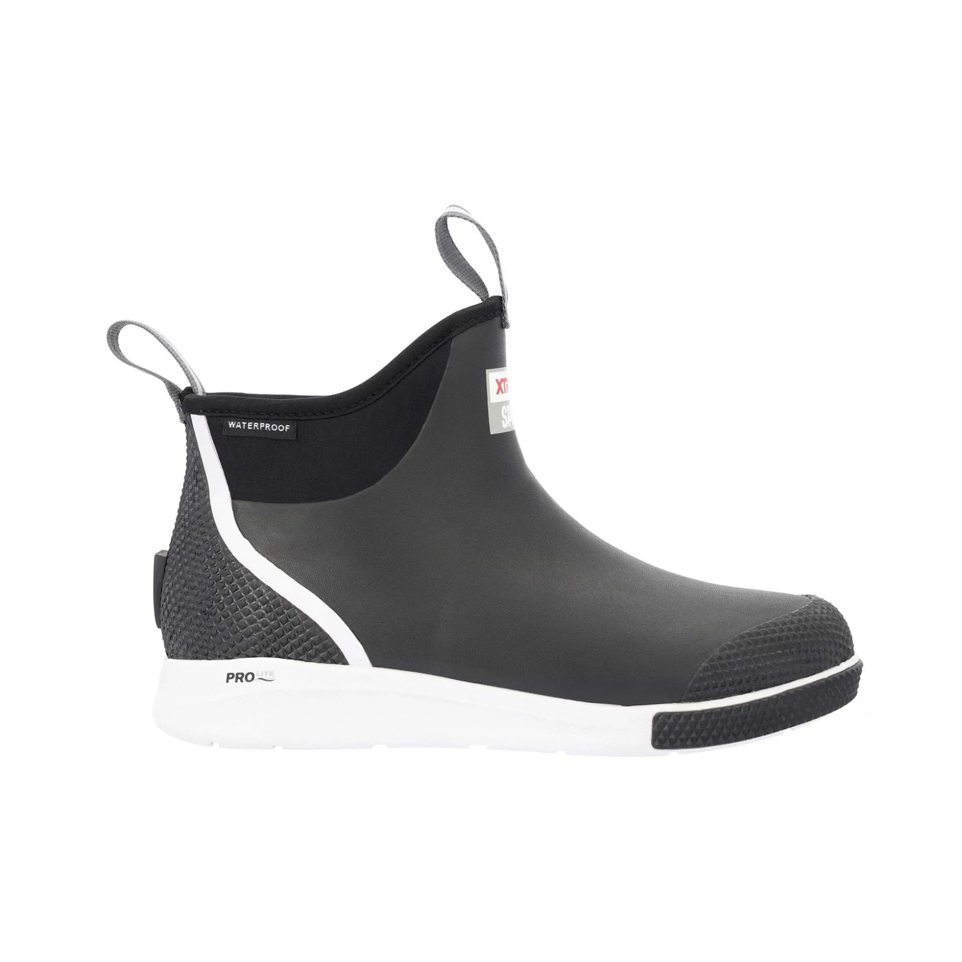 Xtratuf Ankle Deck Mens Boot Sport - Black